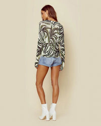 Cropped Varsity Sweater